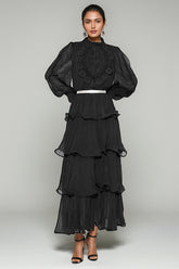 Antheaa Chiffon A-Line Maxi Dress | Dress In Beauty